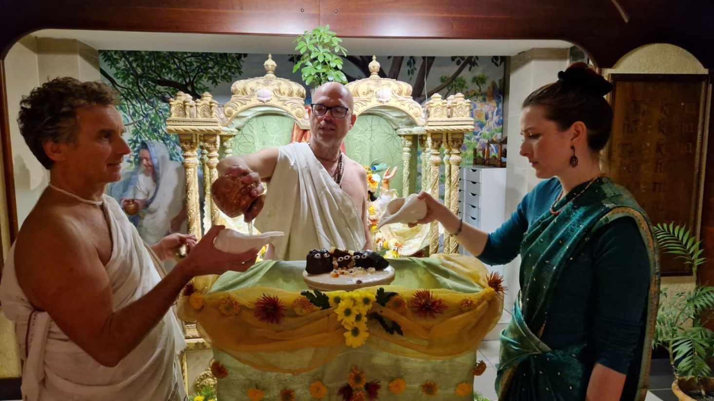 Govardhan puja