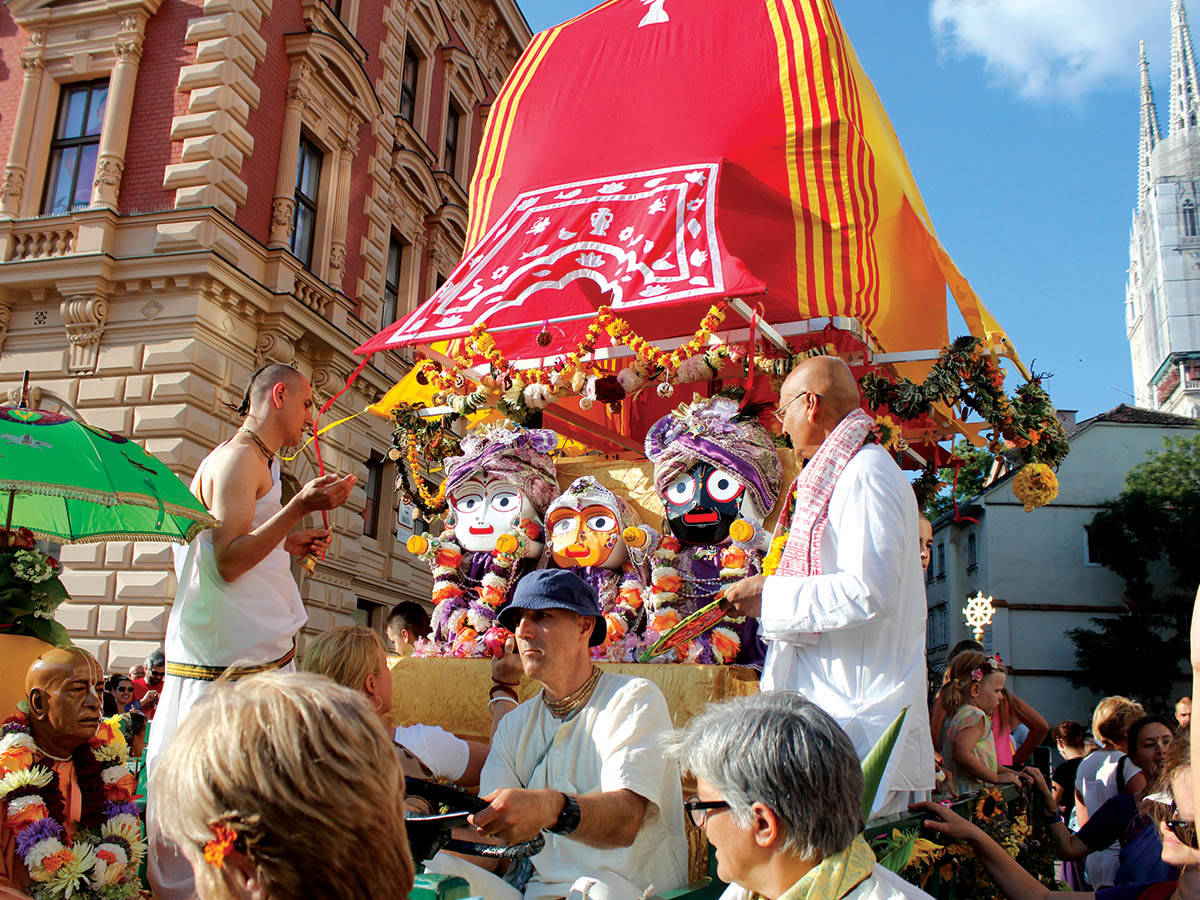 Ratha yatra Zagreb