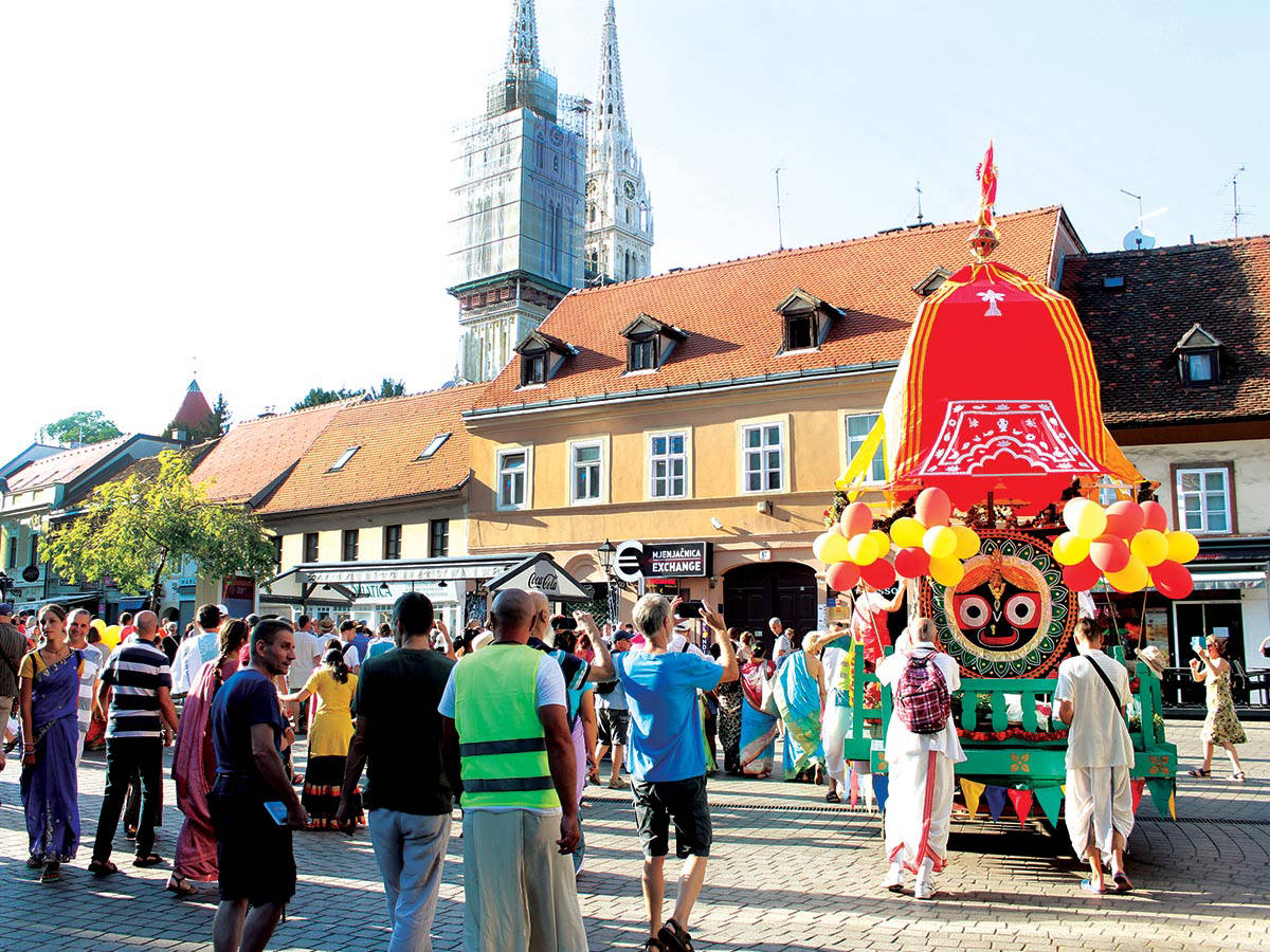 Ratha yatra Zagreb