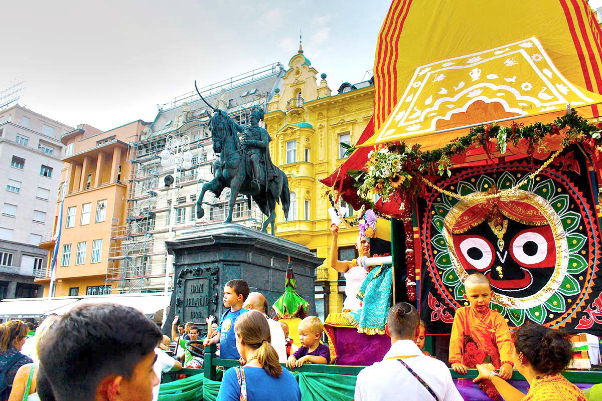 Ratha yatra Zagreb